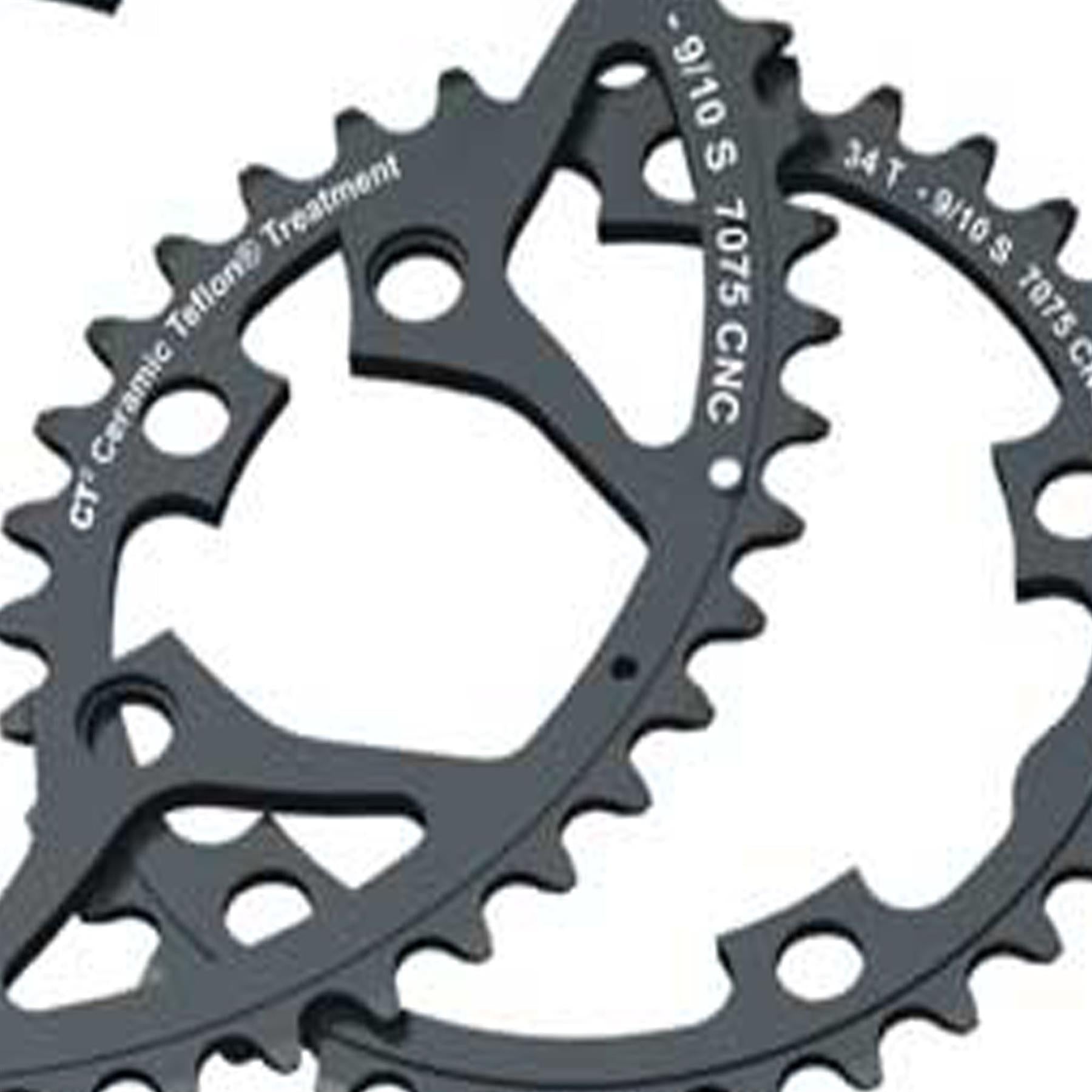 5-Arm Road Black Chainrings