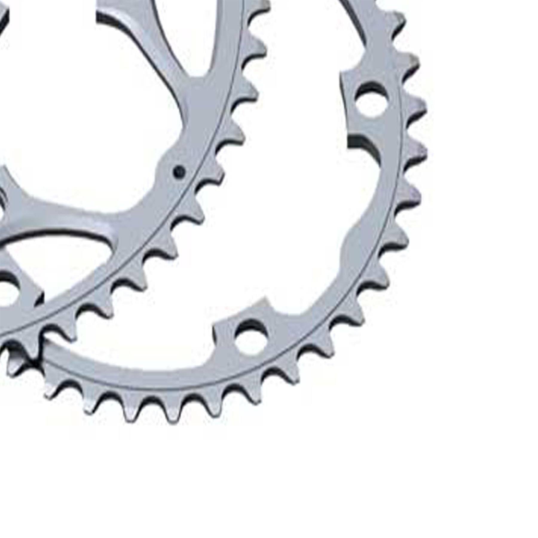 5-Arm Road Silver Chainrings